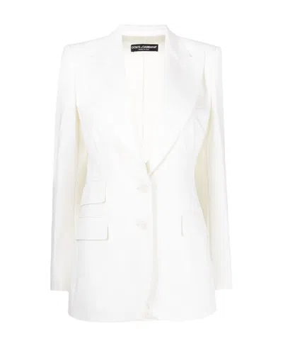 DOLCE & GABBANA DOLCE  GABBANA SINGLE-BREASTED TURLINGTON BLAZER