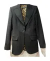 Dolce & Gabbana Single-breasted Button-fastening Blazer In Black