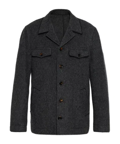 Dolce & Gabbana Single-breasted Casual Jacket In Black