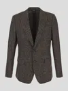 Dolce & Gabbana Prince Of Wales Single-breasted Blazer In Quadri-check-tartan