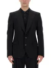 Dolce & Gabbana Men Single-breasted Jacket In Black