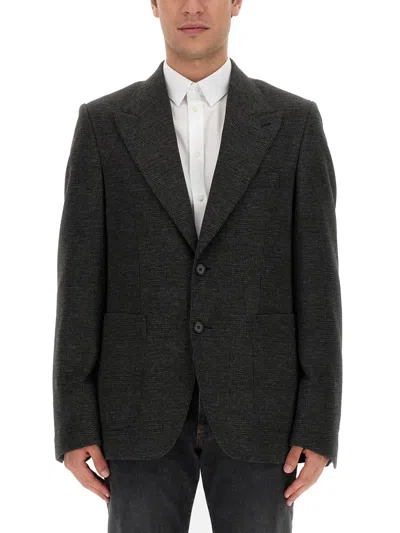 Dolce & Gabbana Single-breasted Jacket In Black