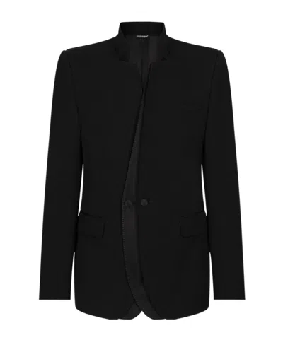 Dolce & Gabbana Single-breasted Jacket In Black