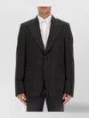 Dolce & Gabbana Single-breasted Jacket Button Cuffs In Black