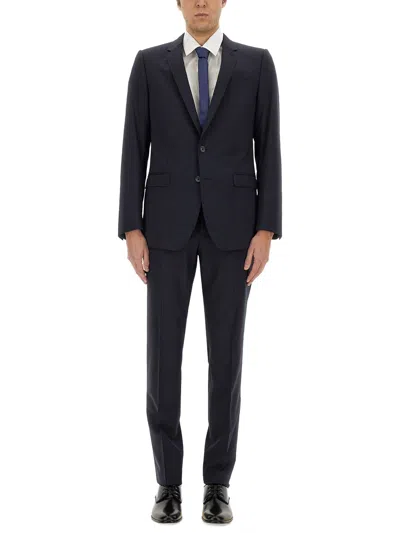 Dolce & Gabbana Single Breasted "martini" Suit In Multicolour