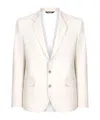 Dolce & Gabbana Single-breasted Notched-lapels Blazer In White