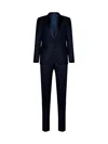 DOLCE & GABBANA SINGLE-BREASTED PRESSED CREASE TAILORED SUIT