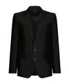 Dolce & Gabbana Single-breasted Sicilia-fit Suit In Black