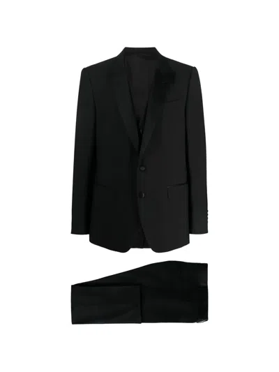 Dolce & Gabbana Single-breasted Suit In Black