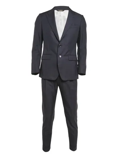 Pre-owned Dolce & Gabbana Single-breasted Suit In Blue