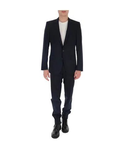 Dolce & Gabbana Single Breasted Tailored Suit In Black