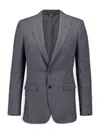 Dolce & Gabbana Single-breasted Taormina Fit Jacket In Gray