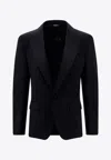 Dolce & Gabbana Wool And Silk Tuxedo Jacket