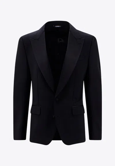 DOLCE & GABBANA SINGLE-BREASTED TUXEDO BLAZER