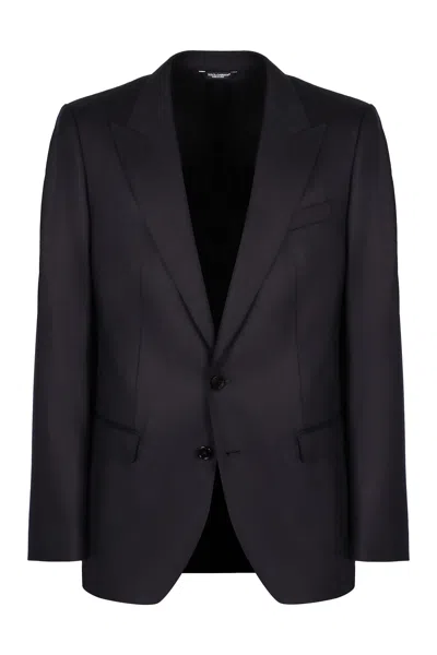 DOLCE & GABBANA SINGLE-BREASTED TWO-BUTTON BLAZER