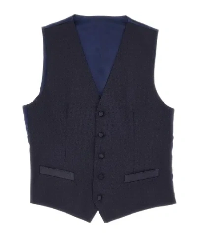 Dolce & Gabbana Single-breasted Vest In Black