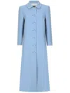 Dolce & Gabbana Single-breasted Virgin-wool Coat In Blue