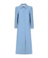 Dolce & Gabbana Single-breasted Virgin-wool Coat In Blue