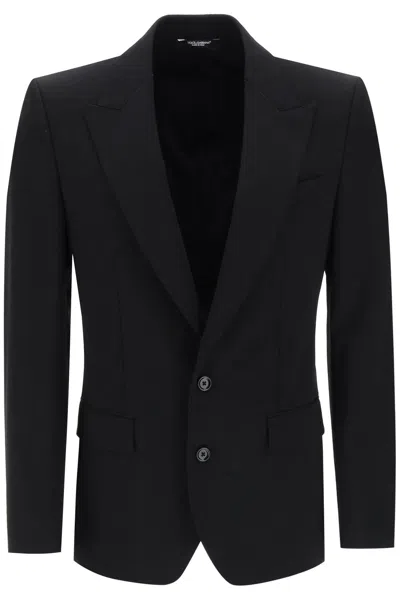 DOLCE & GABBANA DOLCE & GABBANA SINGLE-BREASTED VIRGIN WOOL JACKET