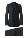 Dolce & Gabbana Dark Blue Wool Napoli Formal 2 Piece Suit In Blue