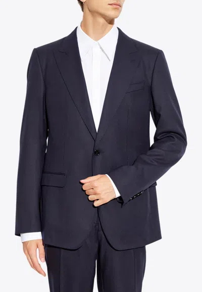 Dolce & Gabbana Single-breasted Wool Blazer