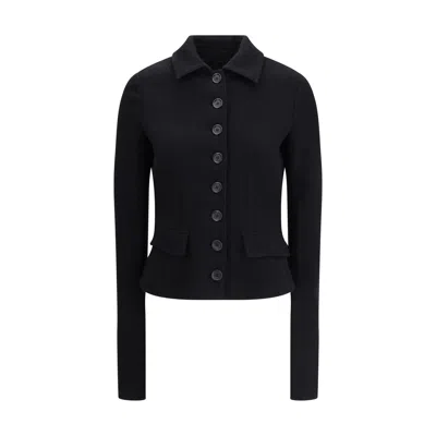 DOLCE & GABBANA SINGLE-BREASTED WOOL CLOTH JACKET