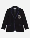 Dolce & Gabbana Giacca Class.2 Bott. In Blue
