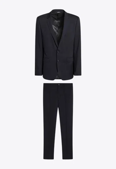DOLCE & GABBANA SINGLE-BREASTED WOOL SUIT