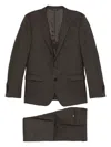 Dolce & Gabbana Single-breasted Wool Suit In Green