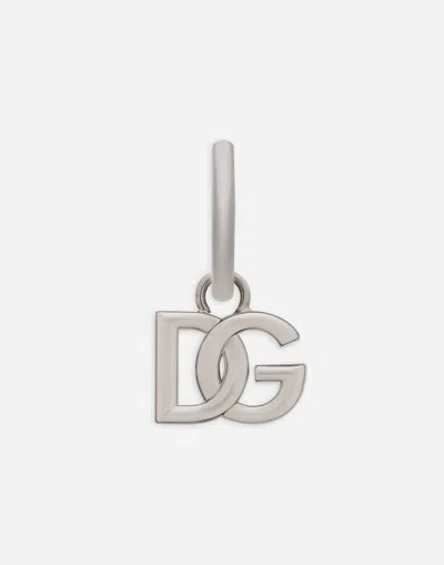 DOLCE & GABBANA SINGLE DG LOGO EARRING