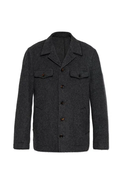 Dolce & Gabbana Chaqueta Casual - Gris Oscuro In Grey