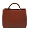 Dolce & Gabbana Single Handle Shoulder Bag In Brown