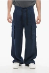 Dolce & Gabbana Logo-plaque Drawstring Cargo Trousers