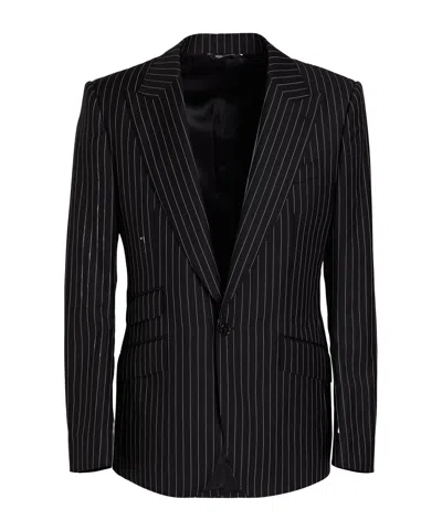 Dolce & Gabbana Single-breasted Blazer In Black