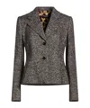 Dolce & Gabbana Single-breasted Blazer In Gray