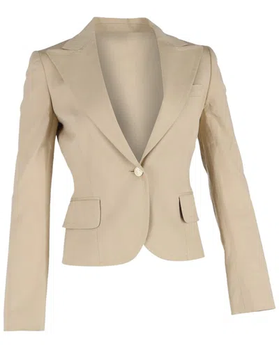 Pre-owned Dolce & Gabbana Single-breasted Blazer, Size It 42 (authentic Pre-loved)