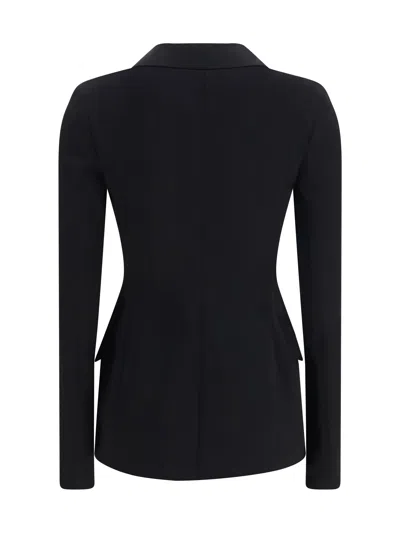 Dolce & Gabbana Single-breasted Stretch Wool Blazer In Black
