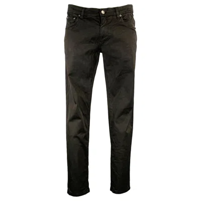 Pre-owned Dolce & Gabbana Size 36 Black Cotton Blend Jean Cut Casual Pants