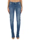 Dolce & Gabbana Skinny Fit Jeans In Navy