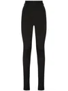 Dolce & Gabbana Kim Pants Cady Woman Pants Black Size 8 Acetate