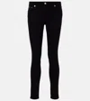 Dolce & Gabbana Black Skinny Denim Cotton Stretch Trouser Jeans In Black