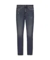 Dolce & Gabbana Skinny Cotton Denim Audrey Jeans In Black