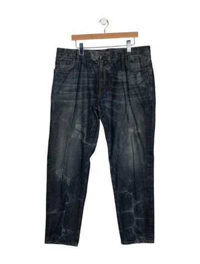 Pre-owned Dolce & Gabbana Skinny Jeans In Blue