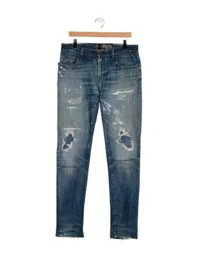 Pre-owned Dolce & Gabbana Skinny Jeans In Blue