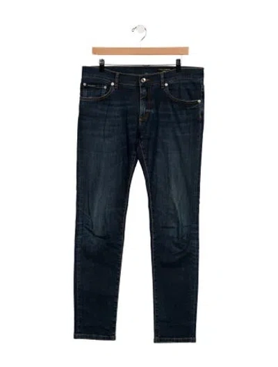 Pre-owned Dolce & Gabbana Skinny Jeans In Blue