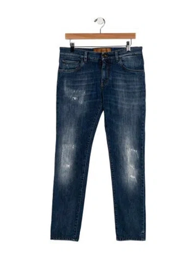 Pre-owned Dolce & Gabbana Skinny Jeans In Blue