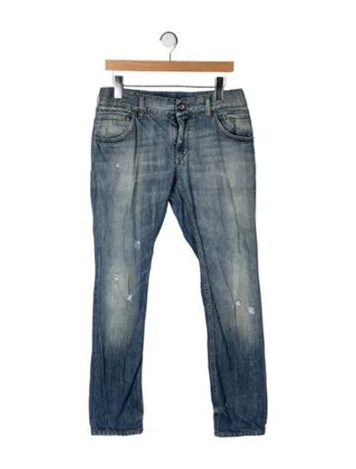 Pre-owned Dolce & Gabbana Skinny Jeans In Blue