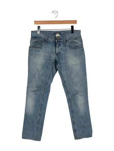Pre-owned Dolce & Gabbana Skinny Jeans In Blue