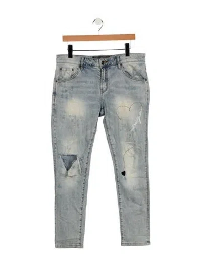Pre-owned Dolce & Gabbana Skinny Jeans In Blue
