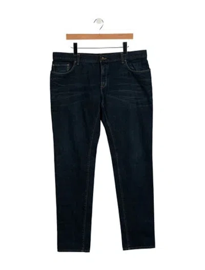 Pre-owned Dolce & Gabbana Skinny Jeans In Blue